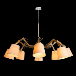 Люстра на штанге Arte Lamp A5700LM-8WH