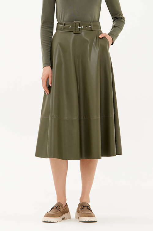 4898 Юбка женская (хаки)