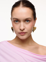 Серьги "Lily petal" Gold