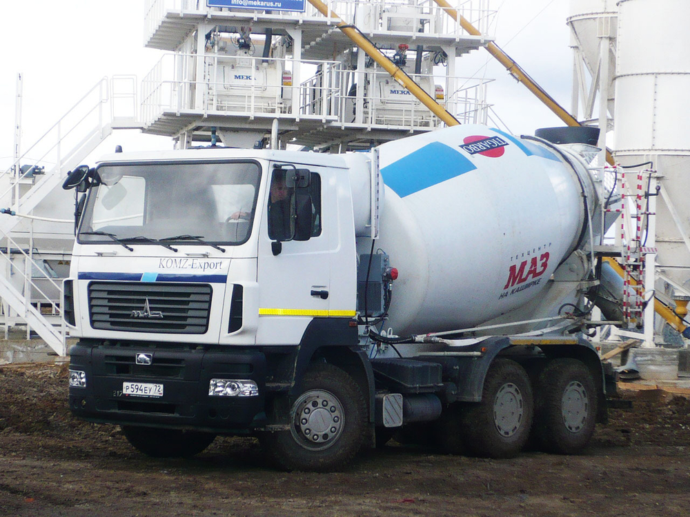 Автобетоносмеситель 9ДA на шасси МАЗ 5516А5