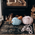 Деревянный крючок для вязания из древесины вишни 12 мм. Вязальный крючок. K158