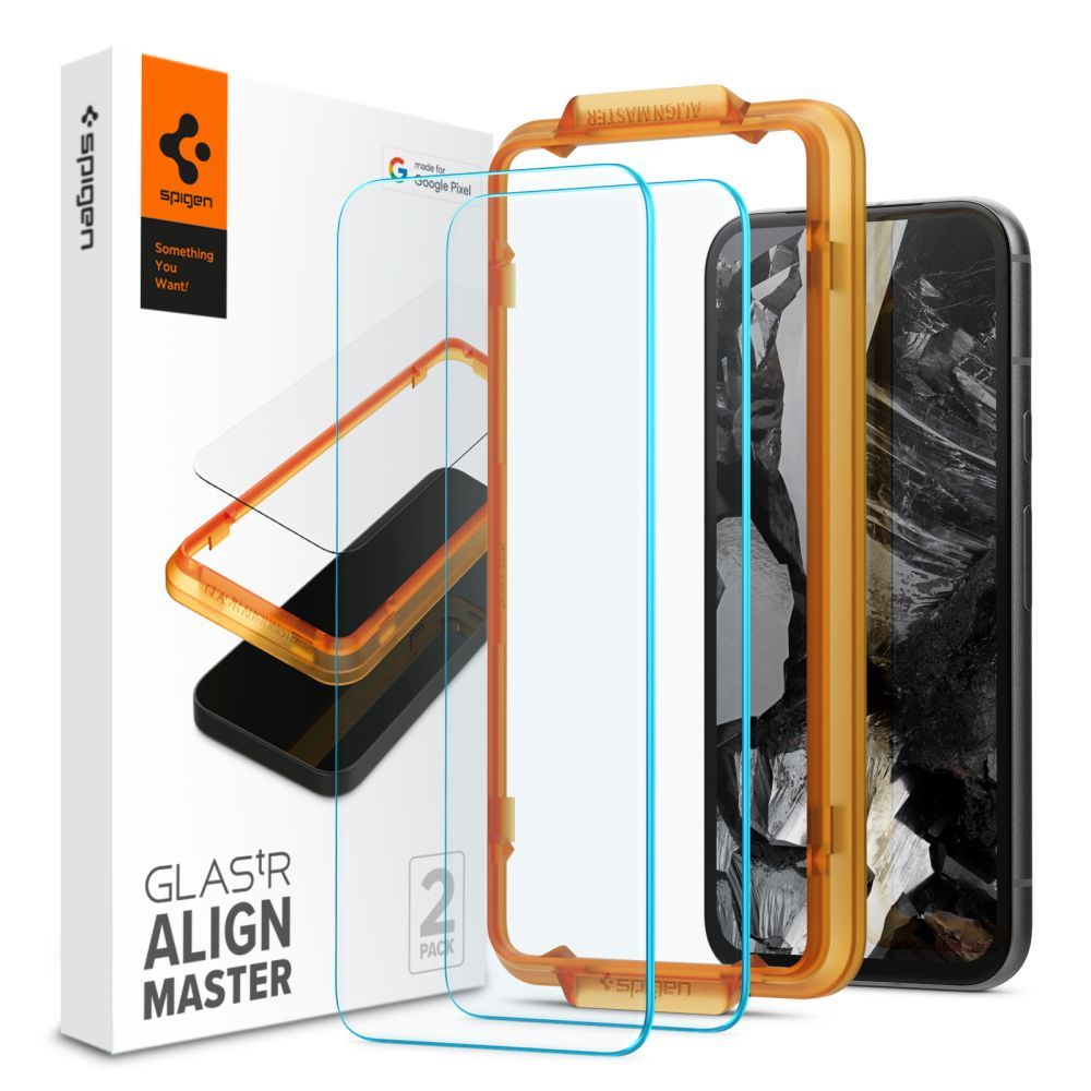 Стекло Spigen ALM GLAS.TR 2-шт для GOOGLE PIXEL 8A CLEAR