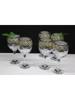 Фужеры для вина 6 штук "Геометрия"