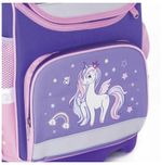 Ранец ЮНЛАНДИЯ WISE для начальной школы, Unicorn power, 37х29х15 см, 228817