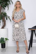 Платье Каролайн (бежевое) П10764 LT Collection (Акция)