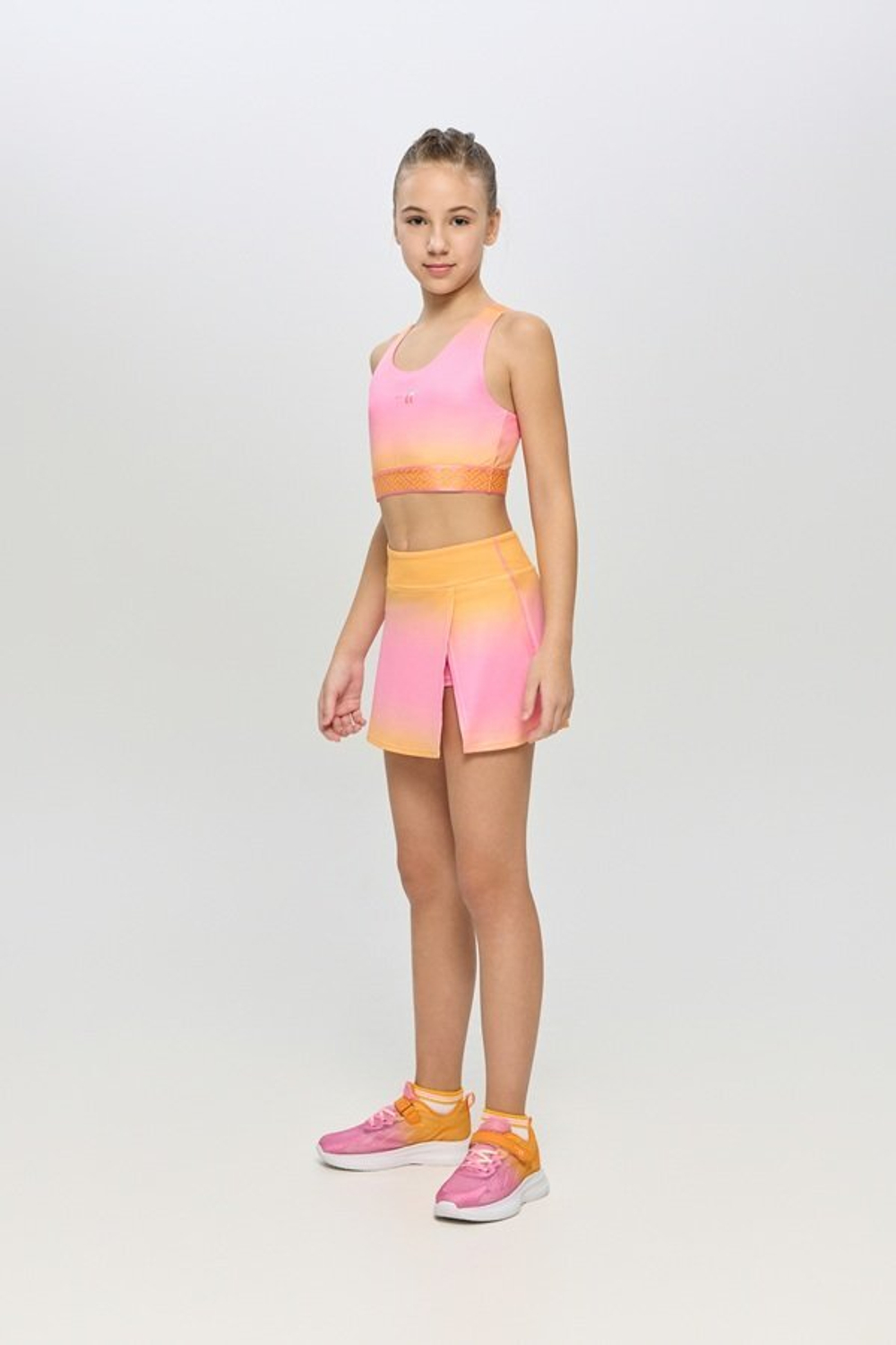 ОДЕЖДА ДЛЯ ТЕННИСА Девочки, Юбка CHOUPETTE Спортивная .