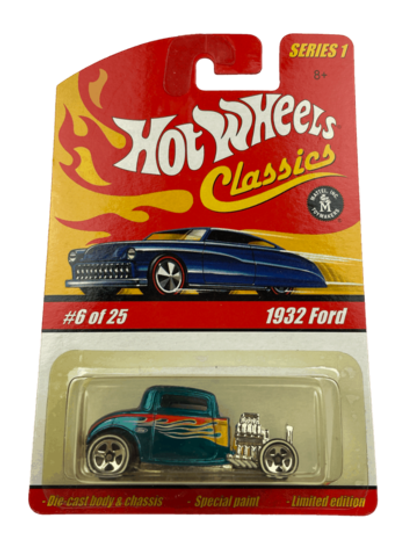 Hot Wheels Classics Series 1: 1932 Ford (Blue) (#6 of 25) (2005)
