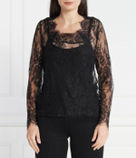 Блузка+топ Liu Jo Rose - черный(5F3083 J4583)