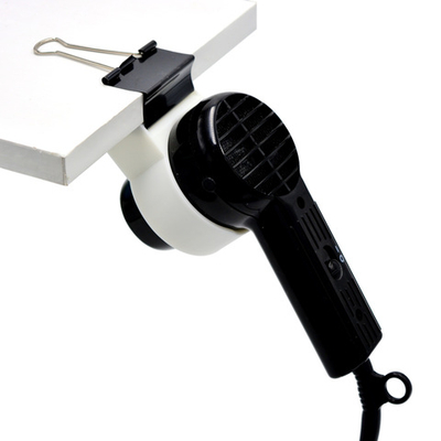 Держатель для фена Ranger на зажиме / Белый глянцевый