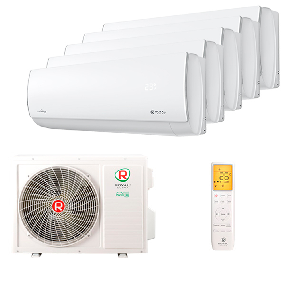 Мультисплит система на 5 комнат Royal Clima RCI-PFF09HN x 2 + RCI-PFF12HN x 3 / 5TFM-42HN/OUT
