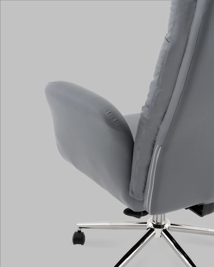 Кресло руководителя TopChairs Solid серый