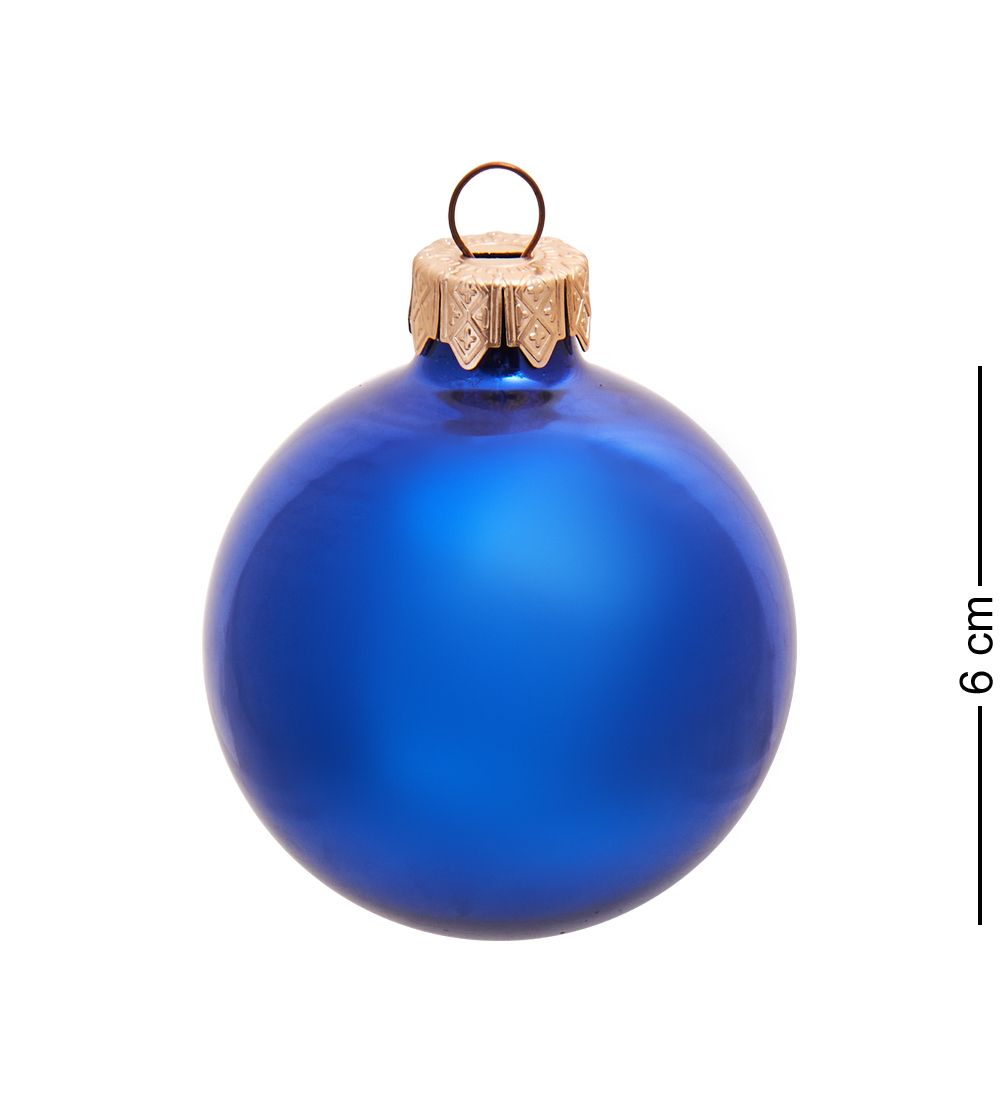 Элита НФШ-1066/8 Ел. украшение Шар «Синий» 60 мм