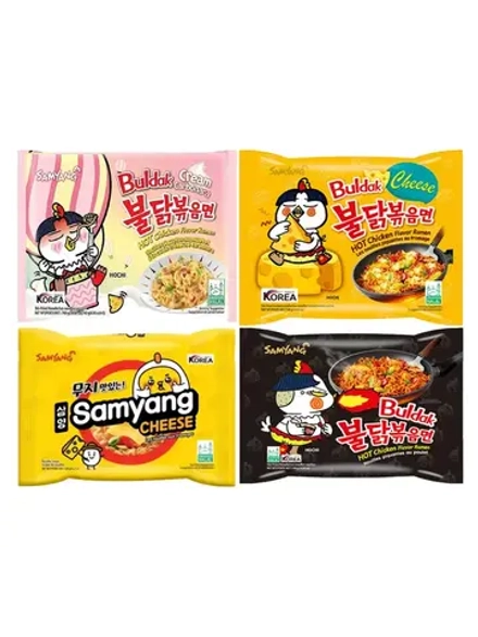 Лапша пшеничная ассорти вкусов 4 шт