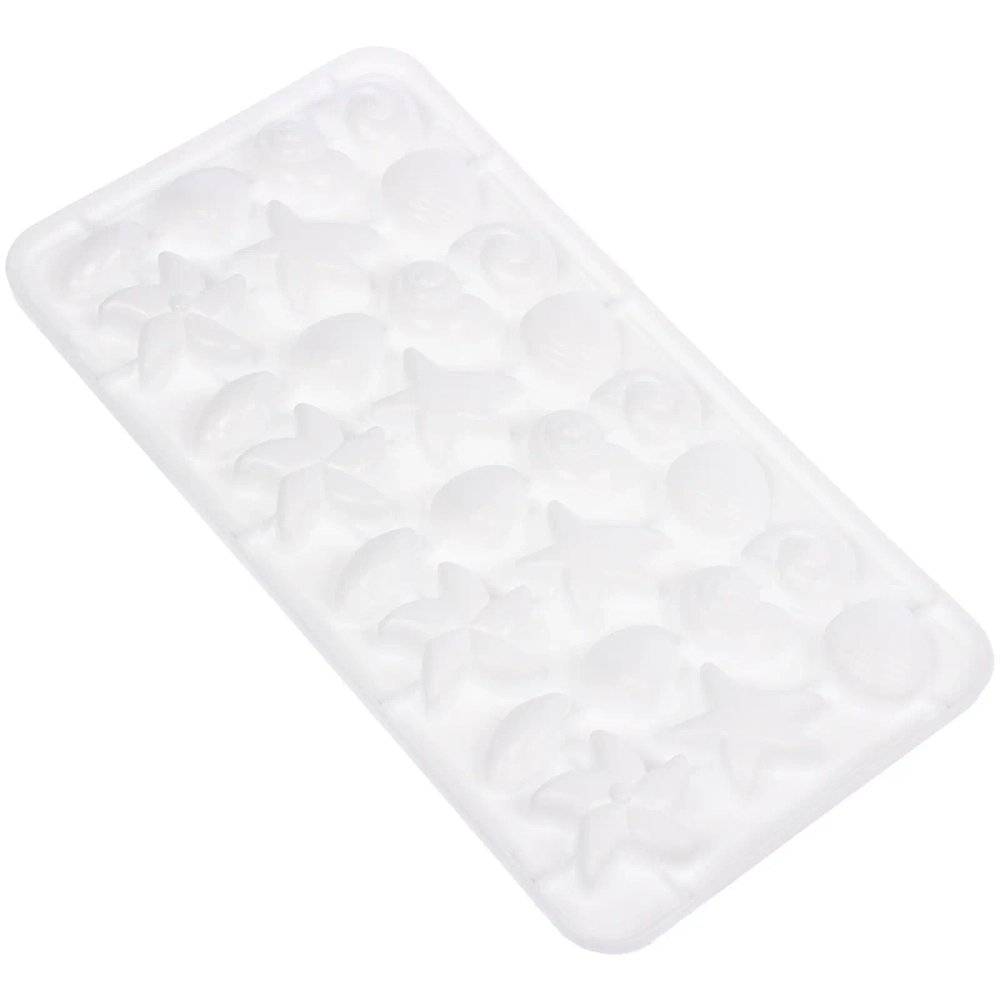 Форма для льда пластиковая «Морской мир» 15*28см, цвета микс