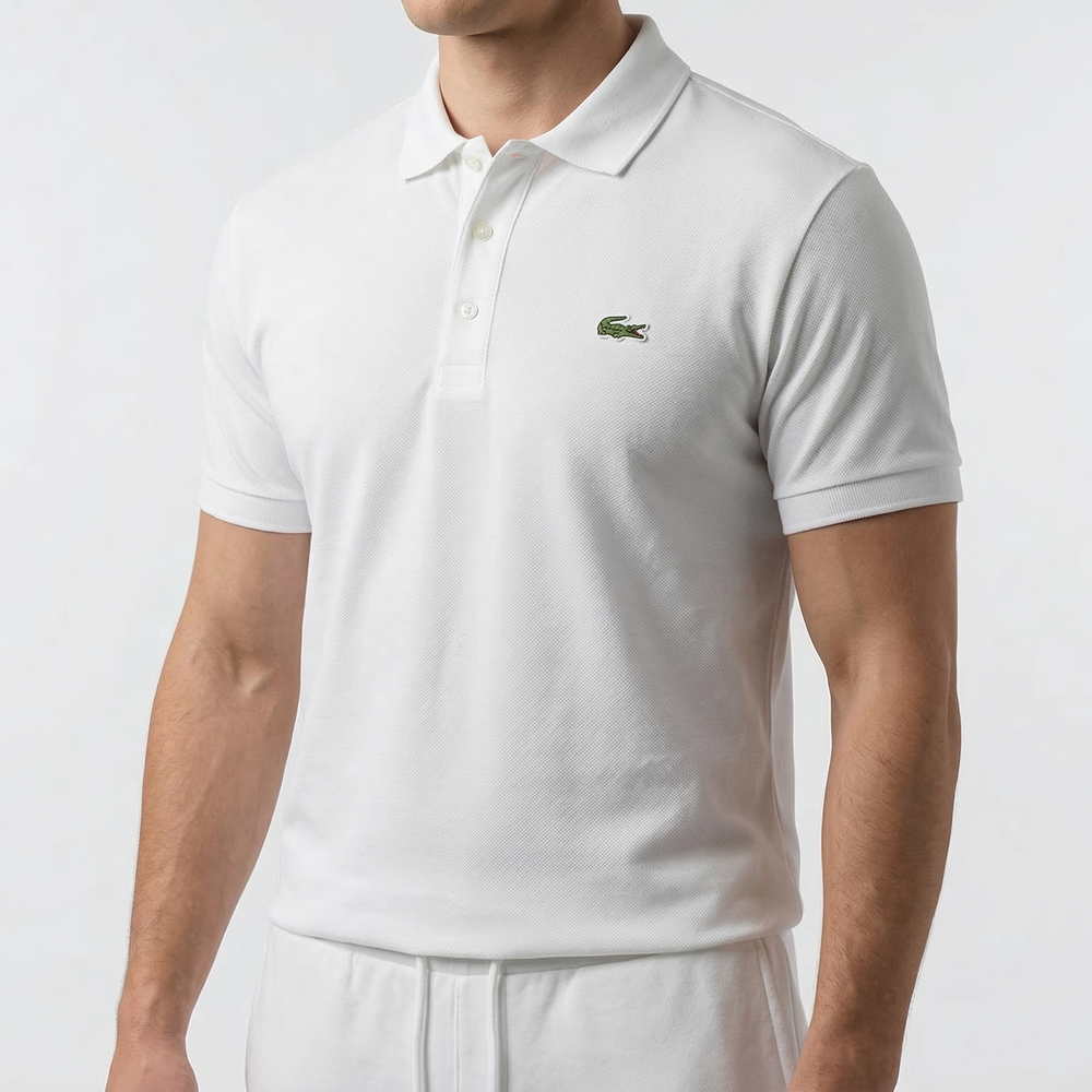 Футболка Поло Lacoste #3 • Белый