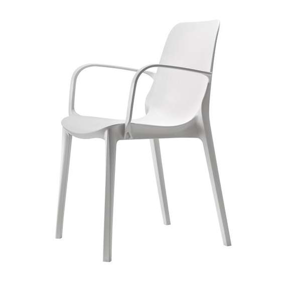 Кресло пластиковое Ginevra, лен