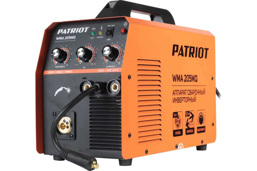 Сварочный инверторный полуавтомат PATRIOT WMA 205MQ 605302155