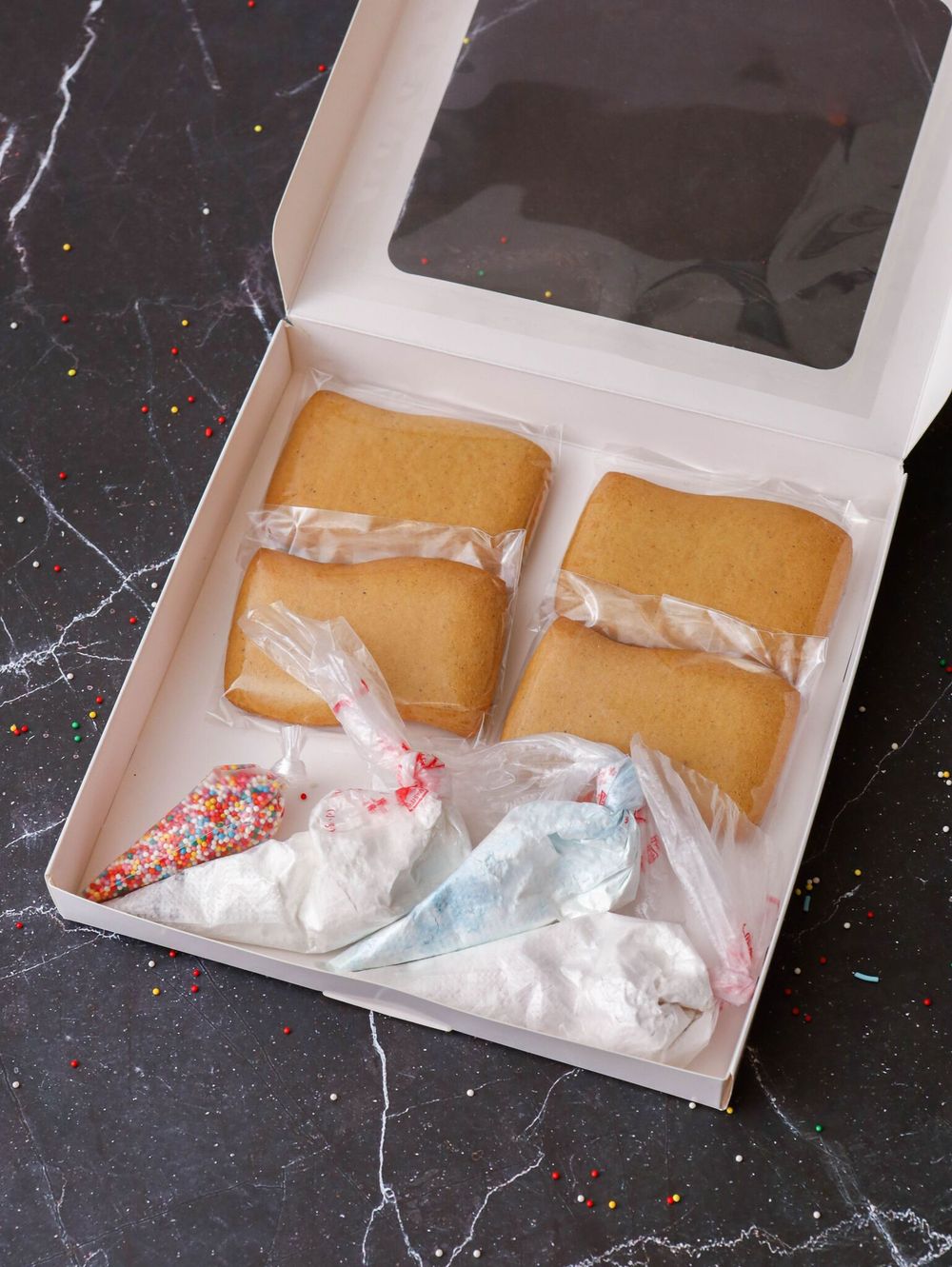 Имбирные пряники "Человечки" - 4 шт.