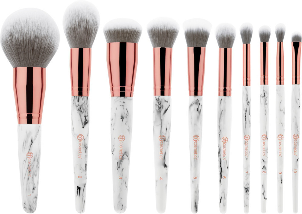 BH Cosmetics Marble Luxe 10 brush set