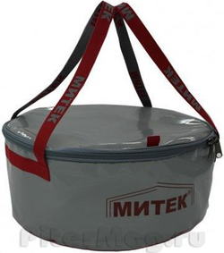 Складное ведро с крышкой Митек 20x30 (14 литров)