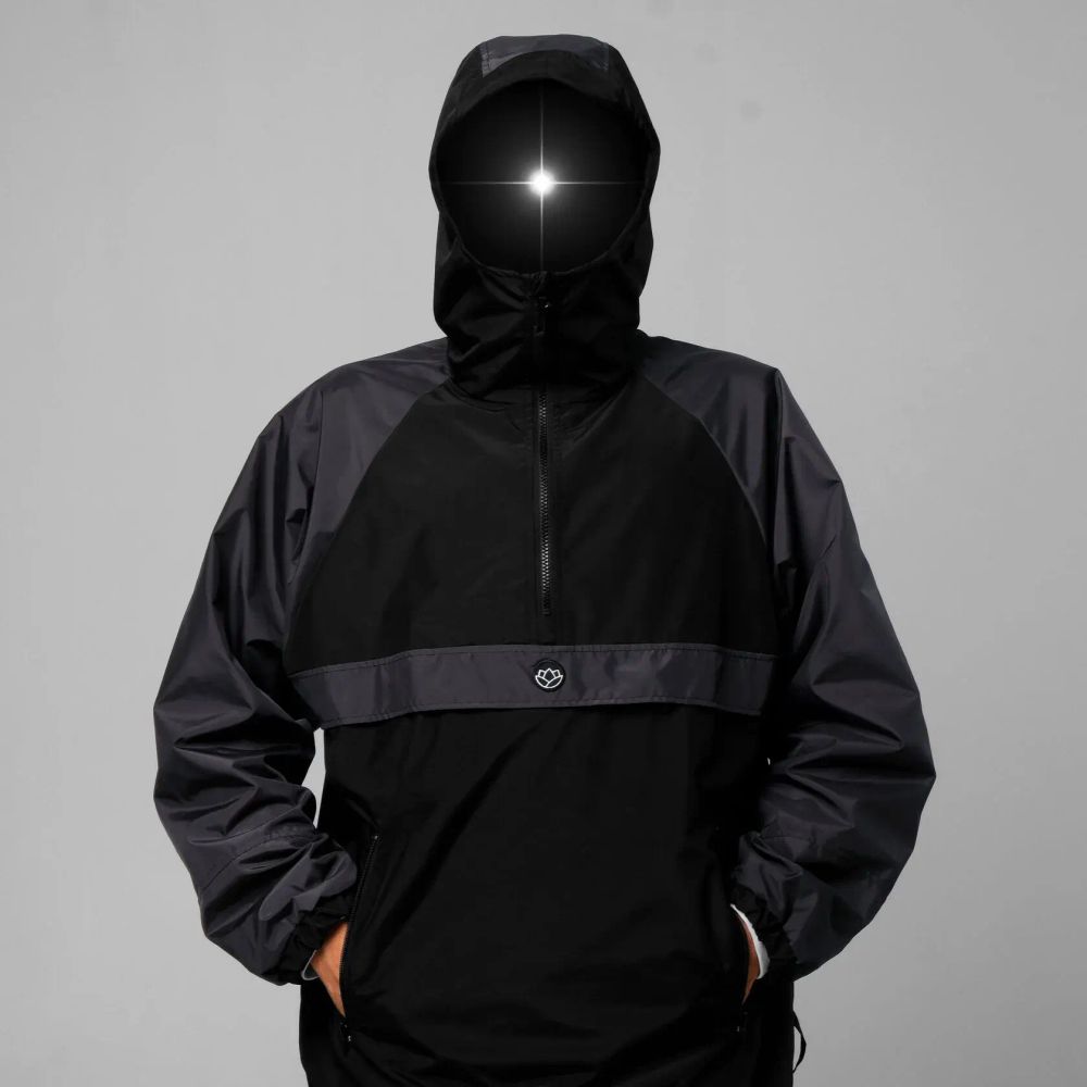 Анорак Тандем Тэндай "Райдер" черно-серый