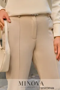 Брюки 446-светлый бежевый Minova