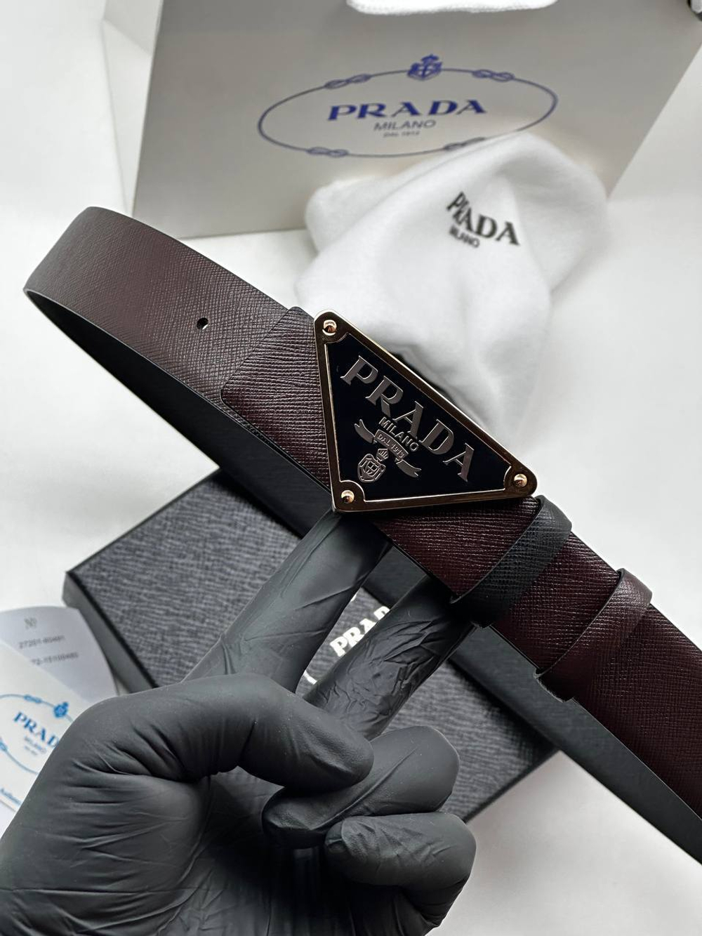 Ремень двухсторонний Prada