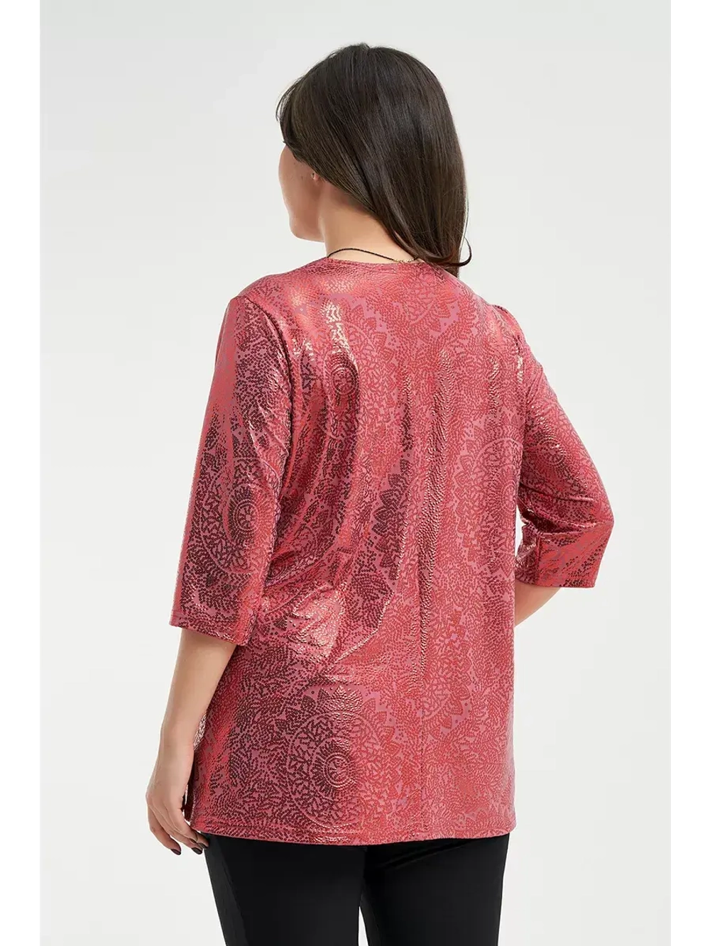 Блузка нарядная большого размера