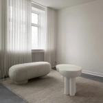 Стол 101 Сopenhagen Crown Table, Tall - Bone White