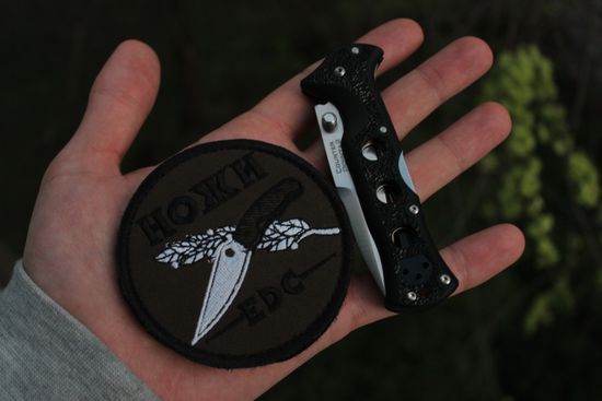 Складной нож Cold Steel 10AC Counter Point 2 c клинком из стали AUS-8, рукоять Grivory (Griv-Ex)