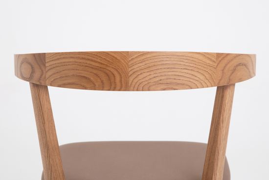 Стул Бари (дуб тон Светлый дуб, ткань  002 -  Velutto 23)