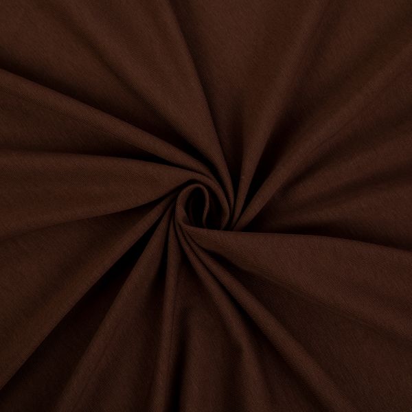 Кулирка 150±5 г/м², 40/1 Comp.Penye FULL LYC, 170 см / 10 метров, 98 шоколад/chocolate, Gamma GCM