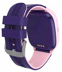 Детские умные смарт-часы Smart Baby Watch LT31 4G с поддержкой Wi-Fi и GPS, HD камера, SIM card(Фиолетово/Розовый)