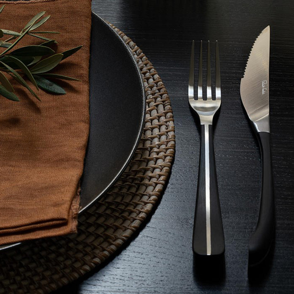 Набор ножей для стейка 4шт Robert Welch Contour Noir