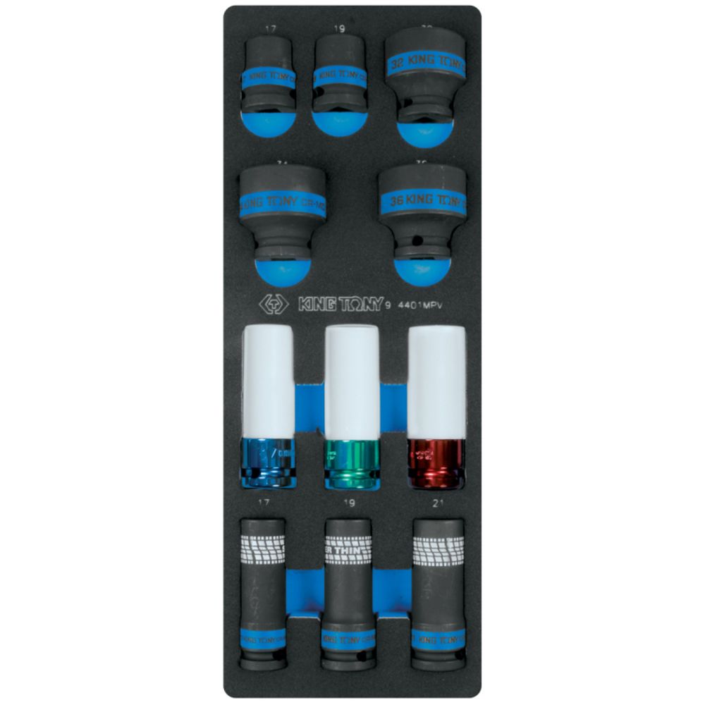 KING TONY (934-188MRV) Набор инструментов "FOCUS" в красной тележке, 188 предметов