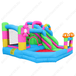 Батут для детей на дачу "Волшебный лес " 3,2*2,8*1,98