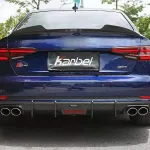 Карбоновый диффузор для AUDI S4 & A4 S LINE 2017 - 2019 B9 Ауди