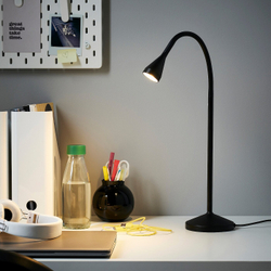 IKEA NÄVLINGE  (ИКЕА НÄВЛИНГЕ)  -  Светодиодная настольная лампа, черная