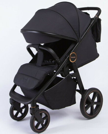 Коляска прогулочная Peppy Marco (black)