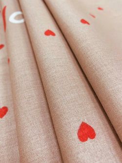 Наволочка комплект 2шт перкаль Сказка "Лав" 40x60 см на молнии