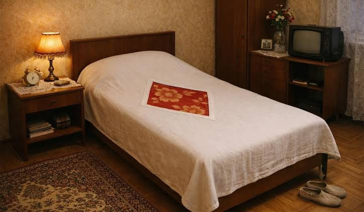 Зачем в СССР шили пододеяльники с ромбом посередине