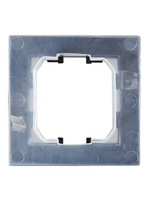 BRITE Рамка 1-местная IP44 РУ-1-БрЧ-44 черный IEK