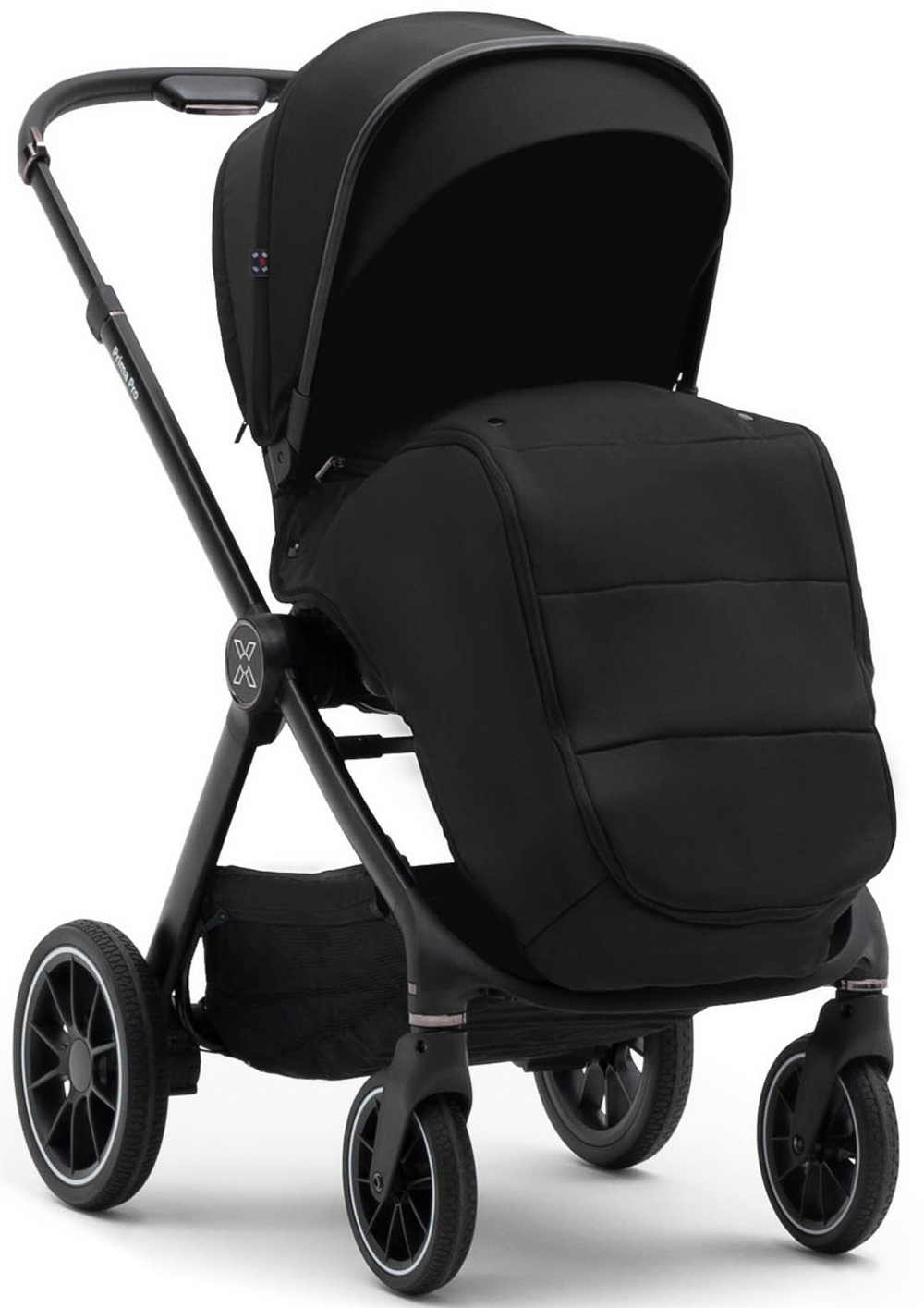 Коляска Agex Prima Pro 3 в 1 с автокреслом i-Safe Grey APP626 Black (Черный)