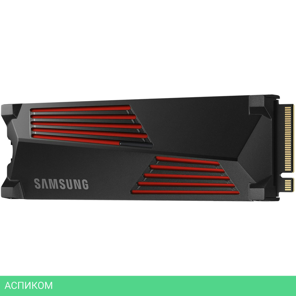 SSD диск Samsung 990 Pro 1TB Black (MZ-V9P1T0CW)