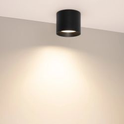 Светильник SP-BISCOTTO-R90-8W Warm3300-MIX (BK, 80 deg, 230V) (Arlight, IP54 Металл, 5 лет) 054911