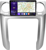 Магнитола для Land Rover Discovery 3 2005-2009 (закругленные углы) - Carmedia SF-9703-2 QLed+2K, Android 12, TS10,  CarPlay, 4G SIM-слот