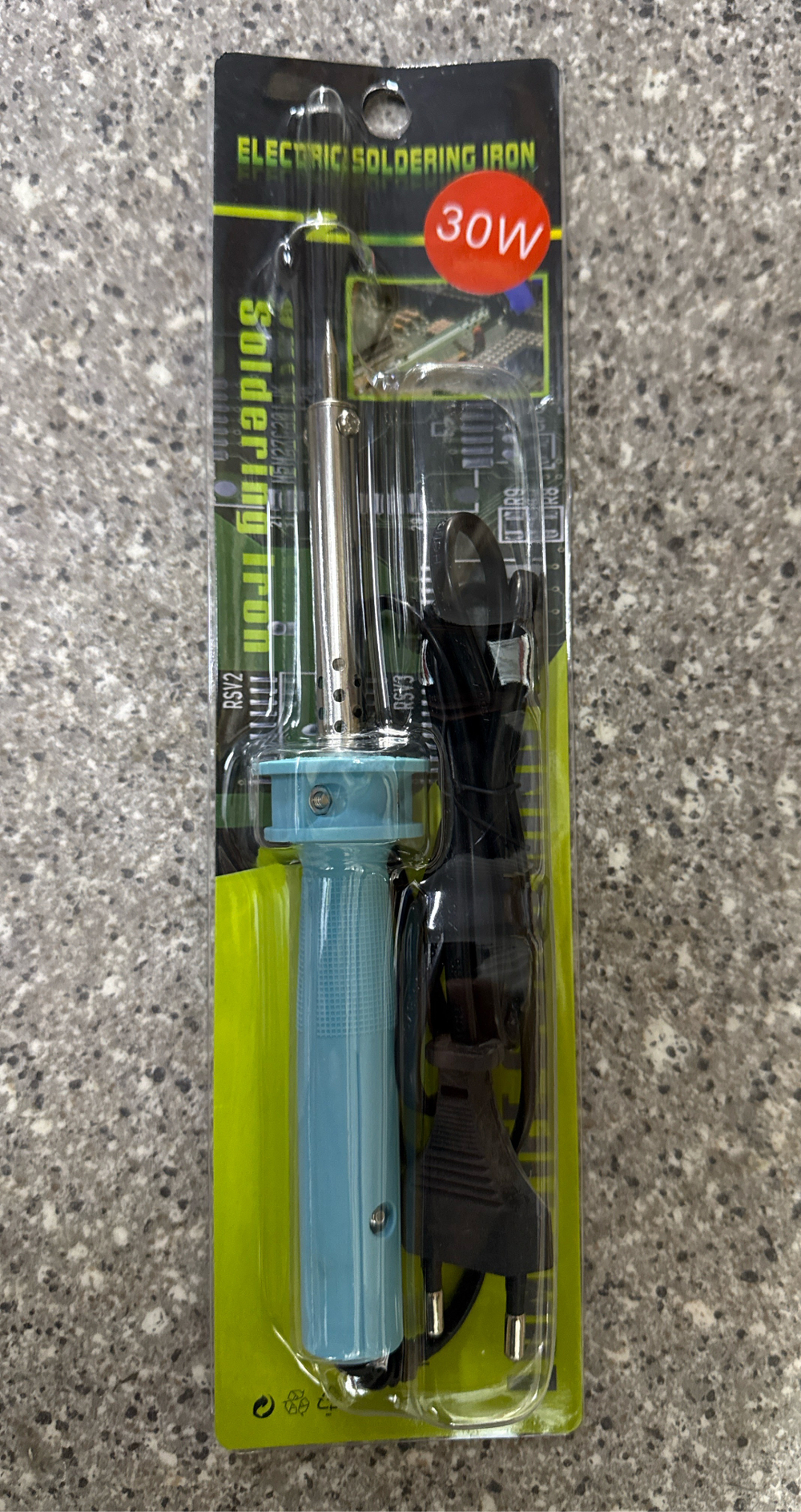 паяльник пластиковая ручка 30w