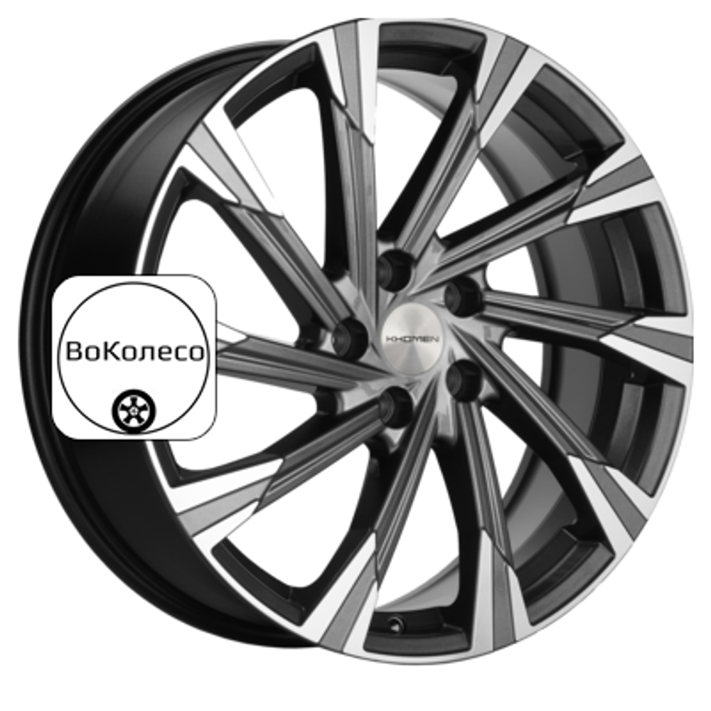 7,5x19/5x114,3 ET40 D64,1 KHW1901 (Haval 7/7x) Gray-FP Khomen Wheels