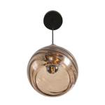 8300/1A MODERNI LN26 368 бронза/амбер/голубой/розовый, металл/стекло Подвес E27 1*40W 220V WALMA