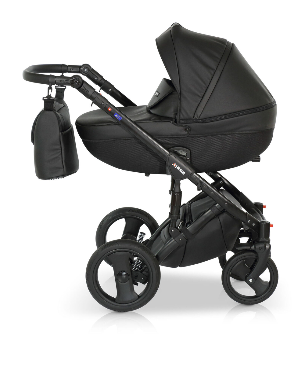 Детская коляска Verdi Mirage 3 в 1 (Черный)